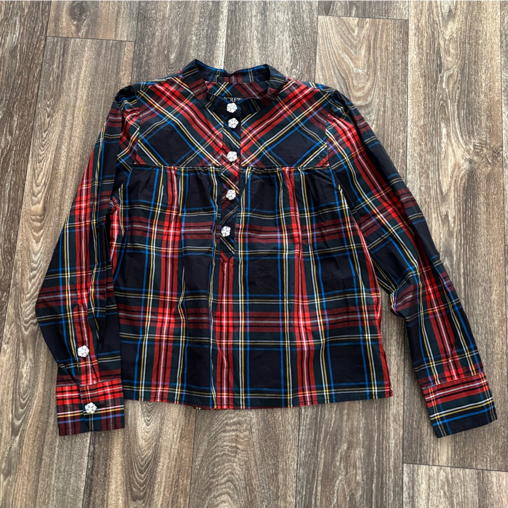 J. Crew Women’s Plaid Shirt